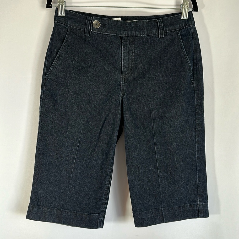 Nine & Company by Nine West Dark Wash Jean Shorts Size 4